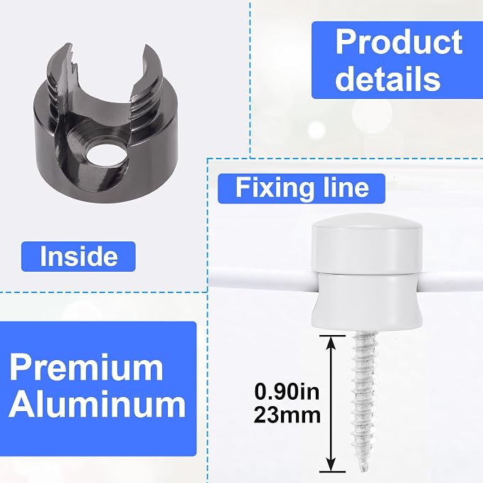 3 Sets Charger Holders for Cords, Adjustable Cable Anchor Holders, Adhesive - Image 3