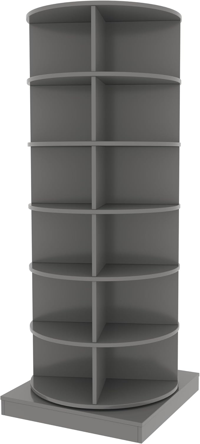 Rotating Shoe Rack Tower, 6-Tier Spinning Shoe Rack, Free Standing 360° - Image 3