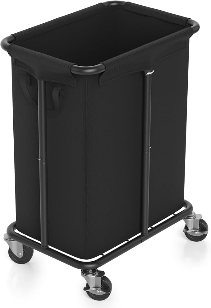 Hodonas Laundry Basket with Wheels, Rolling Laundry Hamper, 46 Gallons by Hodonas