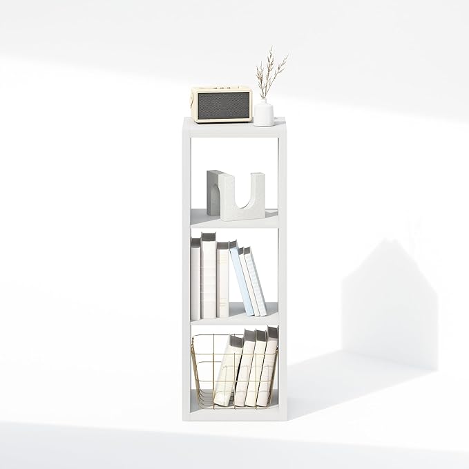 Furinno Cubic Extra Thick 3-Cube Closet Organizers and Storage, Open Shelf - Image 6