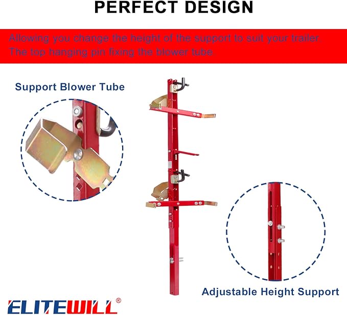 ELITEWILL 3 Place Weedeater Rack and 2 Place Backpack Blower Rack - Image 6