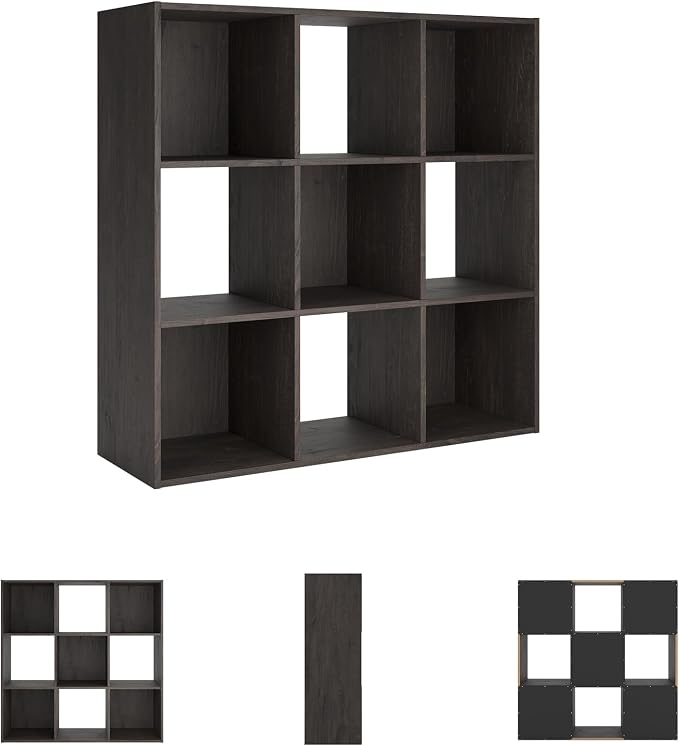 Signature Design by Ashley Piperton 9 Cube Storage Organizer or Bookcase - Image 5