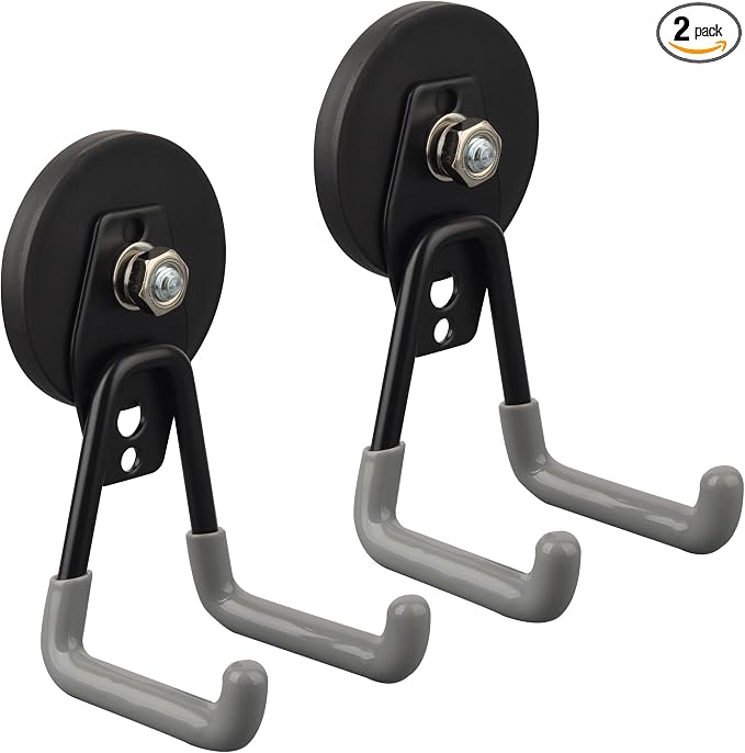 ULIBERMAGNET Heavy Duty Magnetic Hooks, Strong Large Magnet Hooks by ULIBERMAGNET