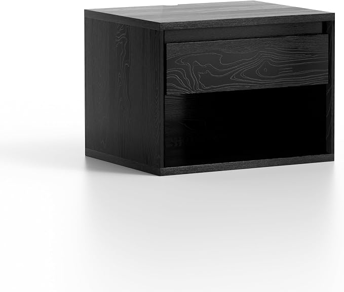 Mid Century Modern Floating Nightstand, Wall Mounted End Table - Image 7