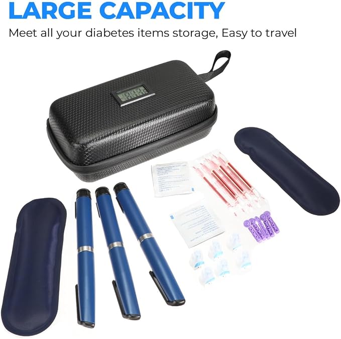 Insulin Cooler Travel Case Diabetic Medication Insulated Cooling Organizer - Image 6