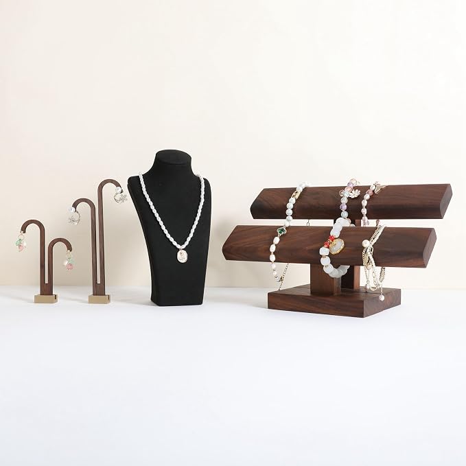 GemeShou Black necklace storage organizer - Image 3