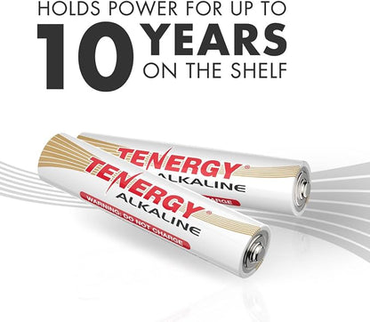 Tenergy Alkaline Batteries & Storage Case, 8xC Size, 8xD Size, 8 Pack 9V Size - Image 6