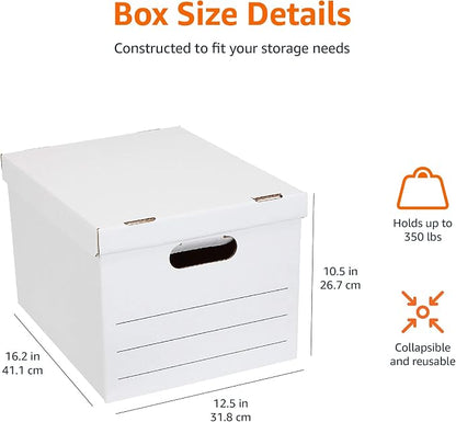 Amazon Basics Storage/Filing Boxes - Image 6