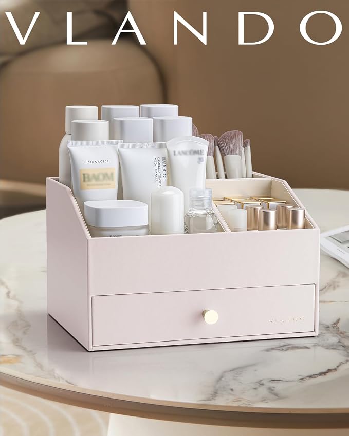 Vlando Makeup Organzier, Vanity Organizer - Image 7