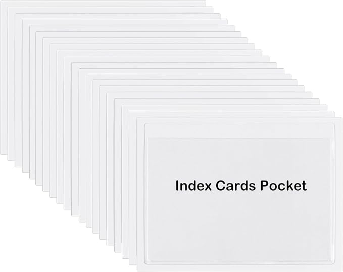 Self-adhesive Plastic 4x6 Label Holders by YOAVIP
