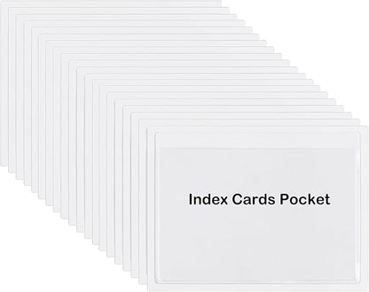 Self-adhesive Plastic 4x6 Label Holders by YOAVIP