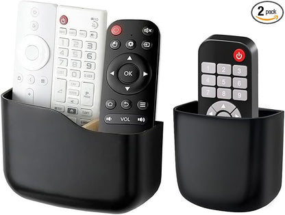 Remote Holder Wall Mount TV FAN Remote Control Holder Bedside Caddy Wall by SUNFICON