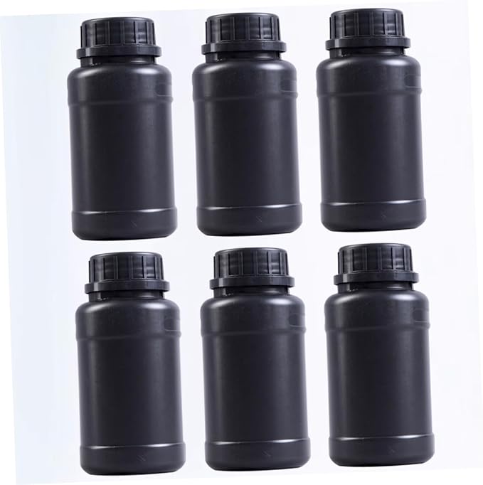 Cabilock 6pcs Engineering Bottles Hdpe Reusable Storage Container Leakproof - Image 4
