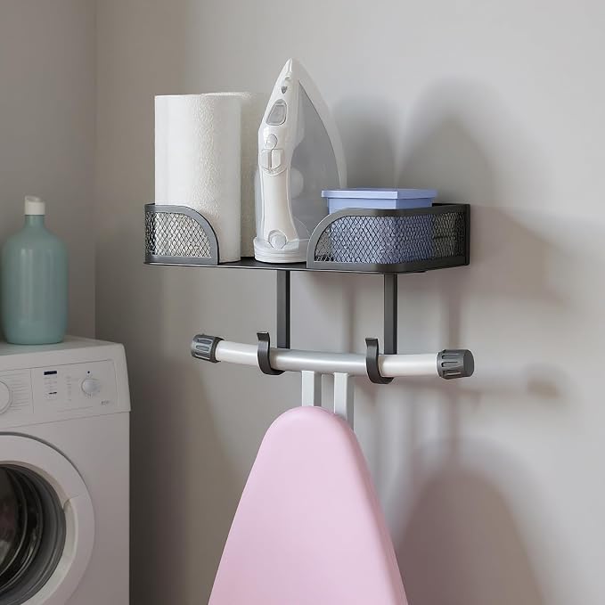 Ironing Board Holder Wall Mount, Laundry Room Organization and Storage - Image 4