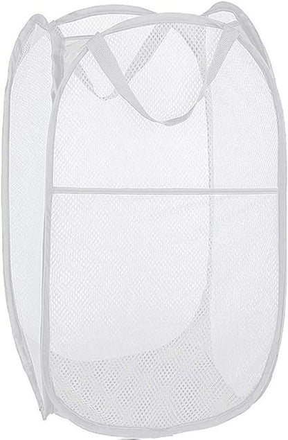 BATTOO Deluxe Strong Mesh Pop up Laundry Hamper Basket by BATTOO