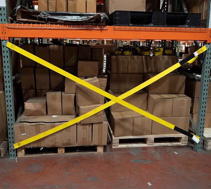 Mytee Products 2" x 98.5" Pallet Rack Safety Straps - Image 2