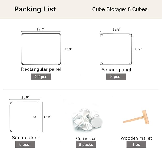 KOUSI Large Cube Organizer - Image 5