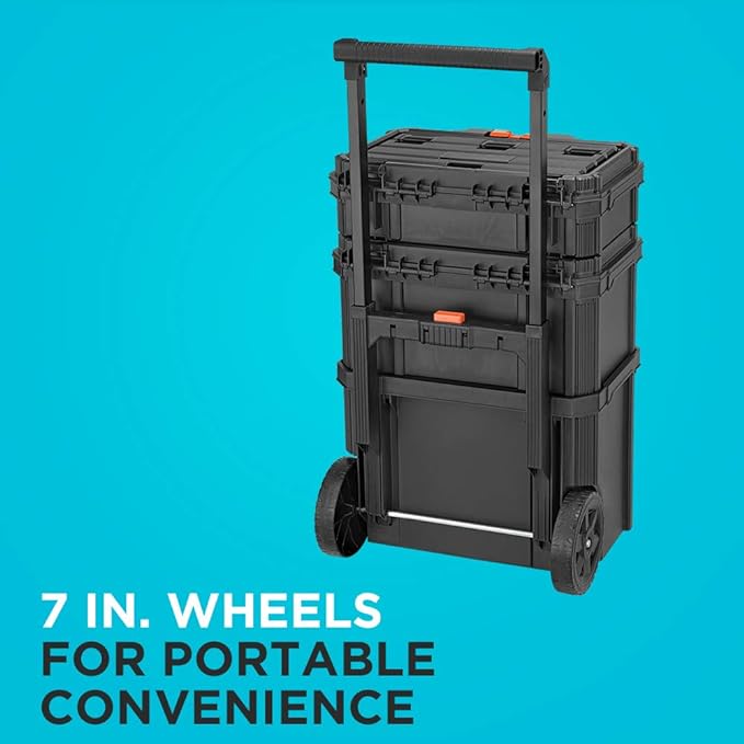 beyond by BLACK+DECKER BLACK+DECKER BDST60500APB Stackable Storage System - Image 2