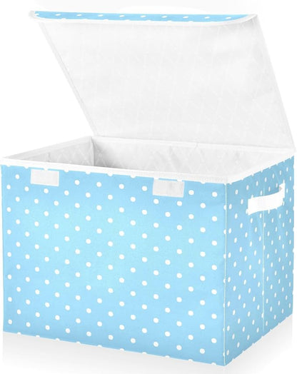 Storage Bins with Lids Storage Containers Storage Box with Handles Storage - Image 2