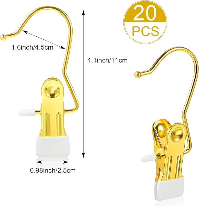 Hotop 20 Pieces Boot Hanger Clips - Image 2