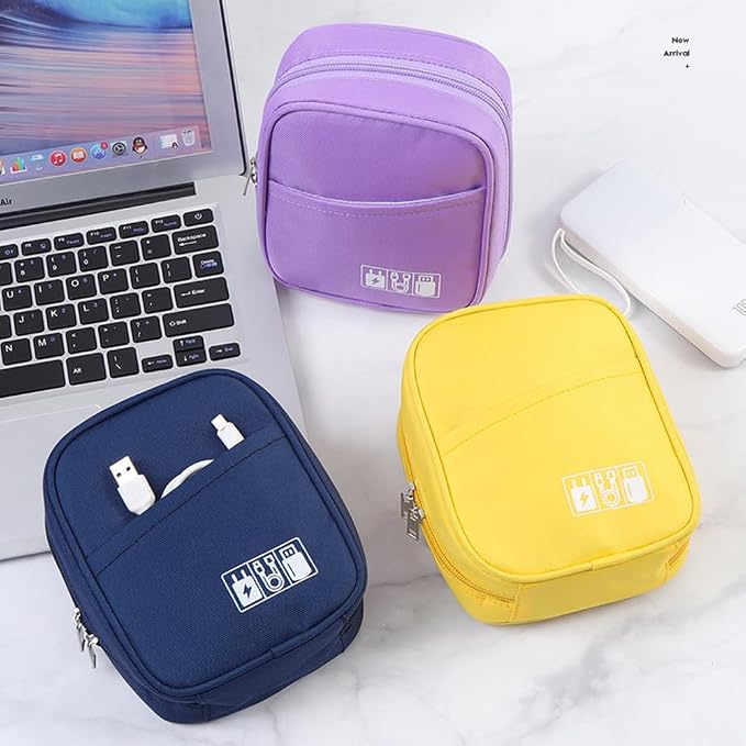 E-Tree Storage Pouch for Small Electronics and Accessories, Tech Bag, - Image 2