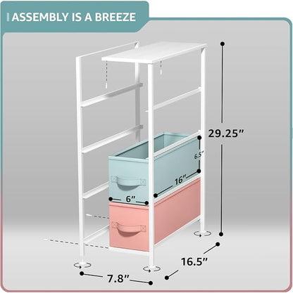 Sorbus Kids Narrow Dresser - Image 3