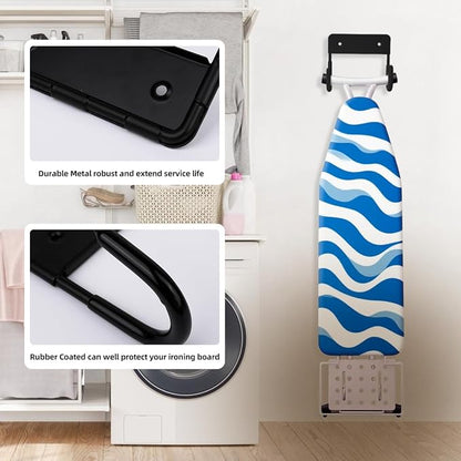 Ironing Board Holder Wall Mount, 5-Inch Wall Mount Ironing Board Hanger - Image 4
