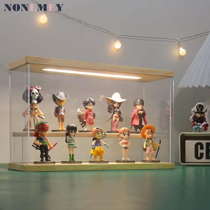 NONEMEY Clear Acrylic Display Case Stand - Image 7