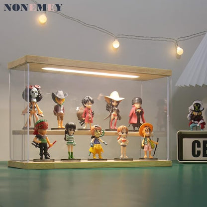 NONEMEY Clear Acrylic Display Case Stand - Image 7