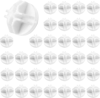 Litoexpe 36 Pcs Wire Cube Plastic Connectors by PRATICALPRODUCTS