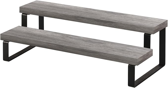 YINMIT Wooden Display Riser Stand, Tiered Perfume and Cologne Organizer Stand by YINMIT