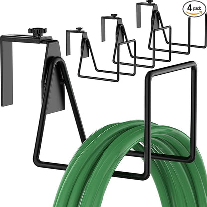 Garden Hose Holder, Adjustable Hose Hanger Wall Mount by IRONDIY