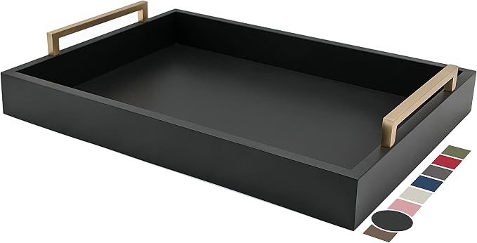 Decorative Coffee Table Tray by Montecito+Home