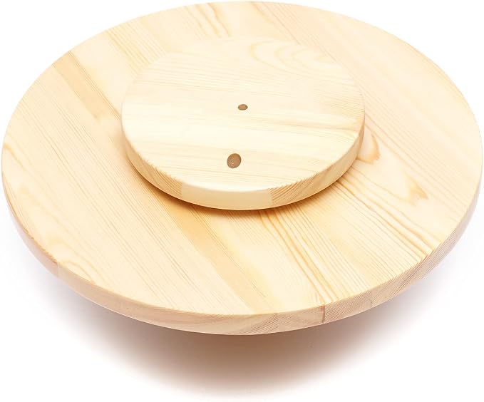63 Slots Essential Oil Bottle Holder 4 Tiers Wooden Rotating Round Essential - Image 3