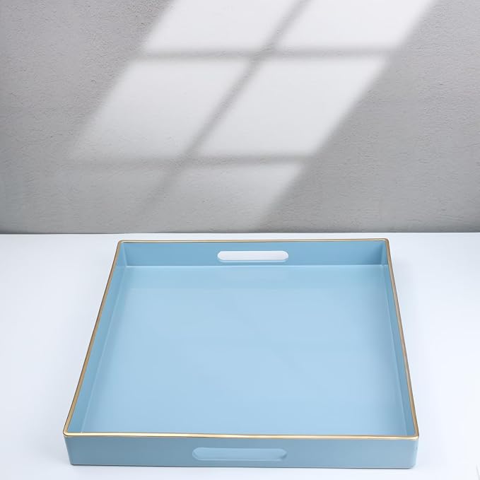 Spsyrine Light Blue Decorative Tray - Image 5