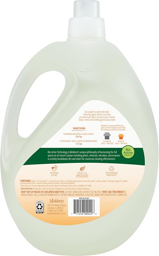 Biokleen Natural Laundry Detergent Liquid - Image 2