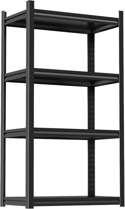 Storage Shelves, Garage Metal Shelving Unit, Adjustable, Double-Layer Column by Beaunatixx