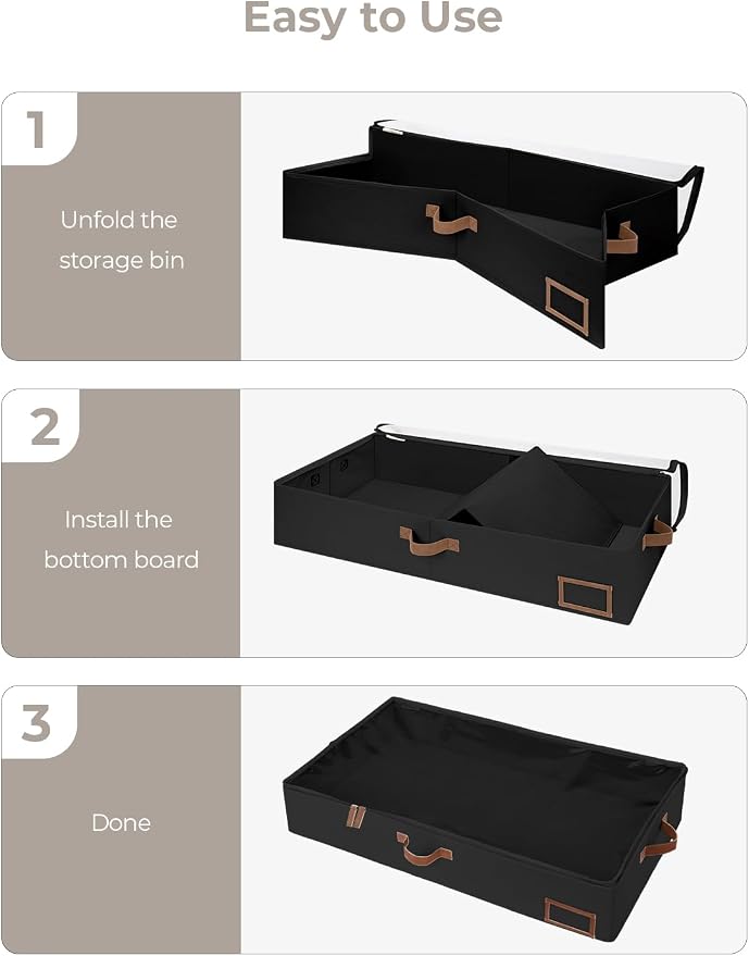 StorageWorks Extra Large Under Bed Storage Containers - Image 8
