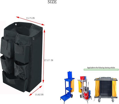 Replacement Janitorial Cart Bag - Image 2