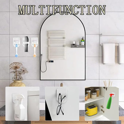 KuuGuu 6 PCS Wall Mount Spray Bottle Hooks Holder to Create Storage Space Easy - Image 7