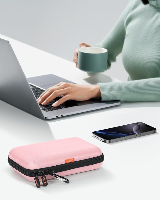 Gentle-Pink Hard Shell Carrying Case - Image 8