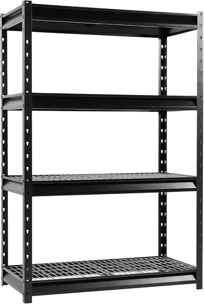 The Atlas 48" W Heavy Duty Garage Shelving Unit Load 12000 Lbs, Metal Shelves by Shuntong