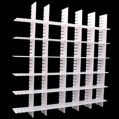 12Pcs Adjustable Drawer Dividers 0.1Inch Thickness DIY Grid Dividers 40x5cm - Image 5