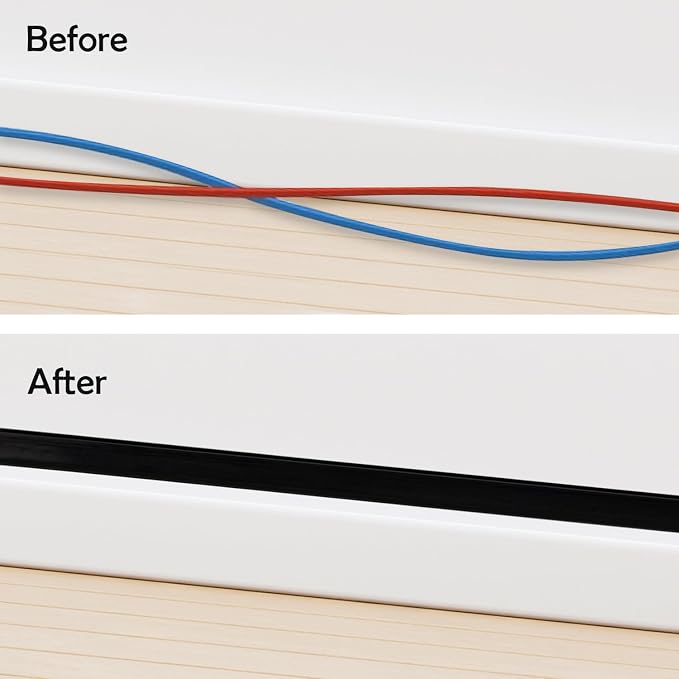 Rubber Bond TV Cord Hider Cable Protector - Image 4