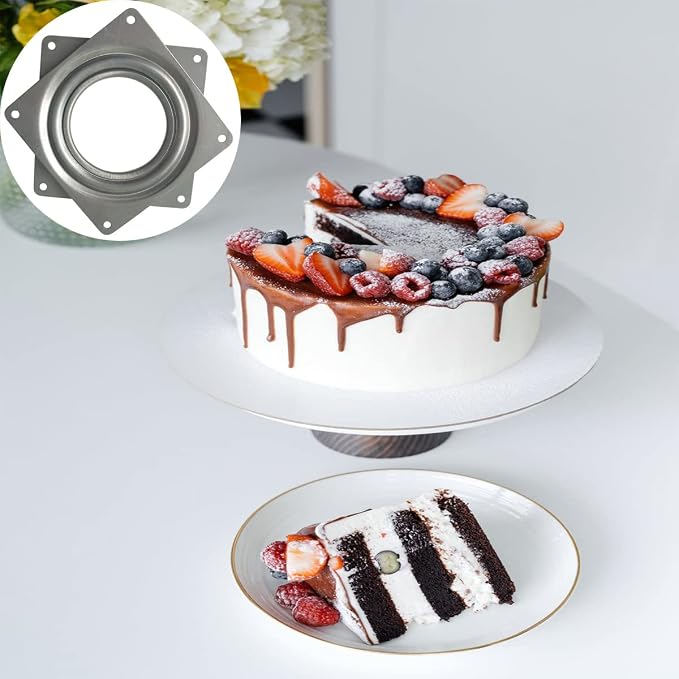 2 Pcs 4 Inch Susan Turntable Bearings Susan Turntable Lazy Susan Turntable - Image 5