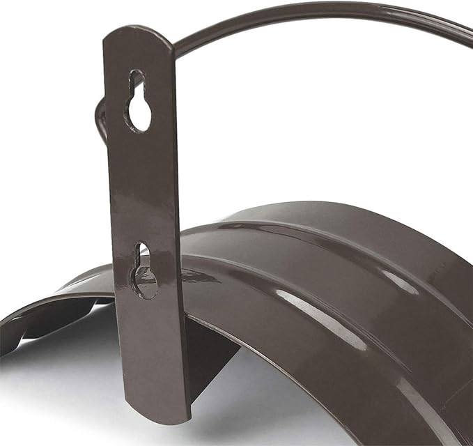 Eastrans Wall Mounted Garden Hose Holder Hold 125ft 3/4" Hose, Durable and - Image 3