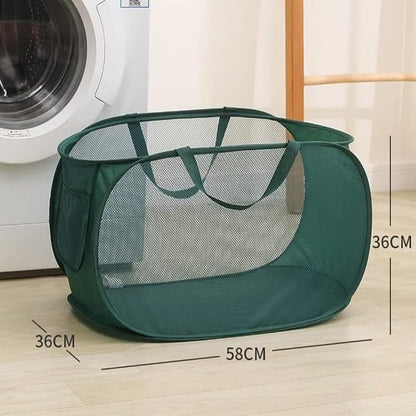 4 Pcs Mesh Popup Laundry Hamper, Opening Laundry Basket, Popup Laundry Basket - Image 5