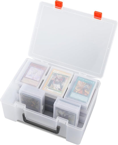 Trading Card Storage Box: Card Case Holder Organizer by Saichotoy