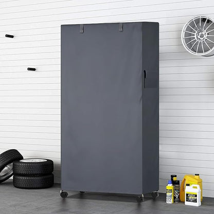 Waterproof Shelf Cover, 600D Heavy Duty Dustproof Storage Wire Rack Covers - Image 2