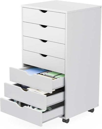 Sweetcrispy 7 Drawer Rolling Storage Cabinet by Sweetcrispy